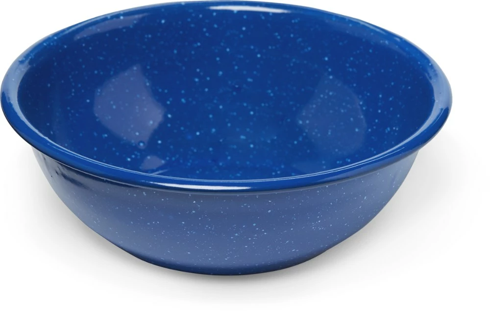 Mountain Summit Gear 4-Person Enamel Tableware Set - Blue 5 Mountain Summit Gear 4-Person Enamel Tableware Set - Blue - Image 3