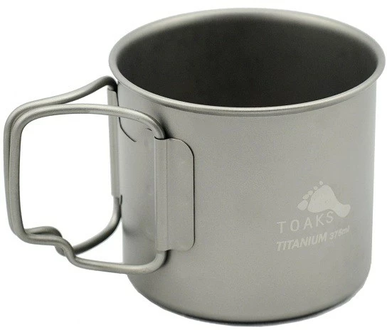TOAKS Titanium Single Wall 375 Cup 4 TOAKS Titanium Single Wall 375 Cup - Image 2