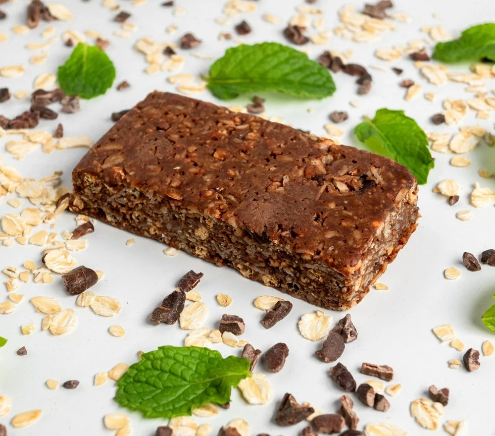 Kate's Real Food Dark Chocolate Mint Bar - 2.2 oz - Peppermint Dark Choc Cacao 6 Kate's Real Food Dark Chocolate Mint Bar - 2.2 oz - Peppermint Dark Choc Cacao - Image 4