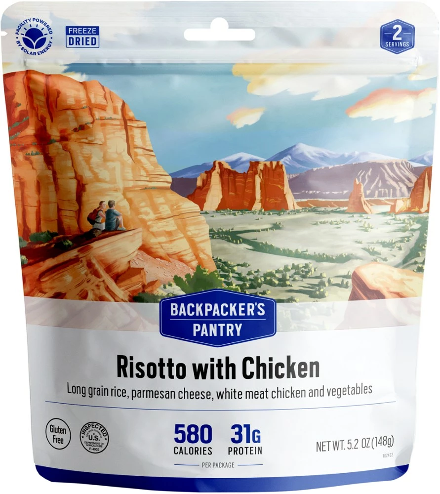 Backpacker's Pantry Risotto with Chicken - 2 Servings 3 Backpacker's Pantry Risotto with Chicken - 2 Servings