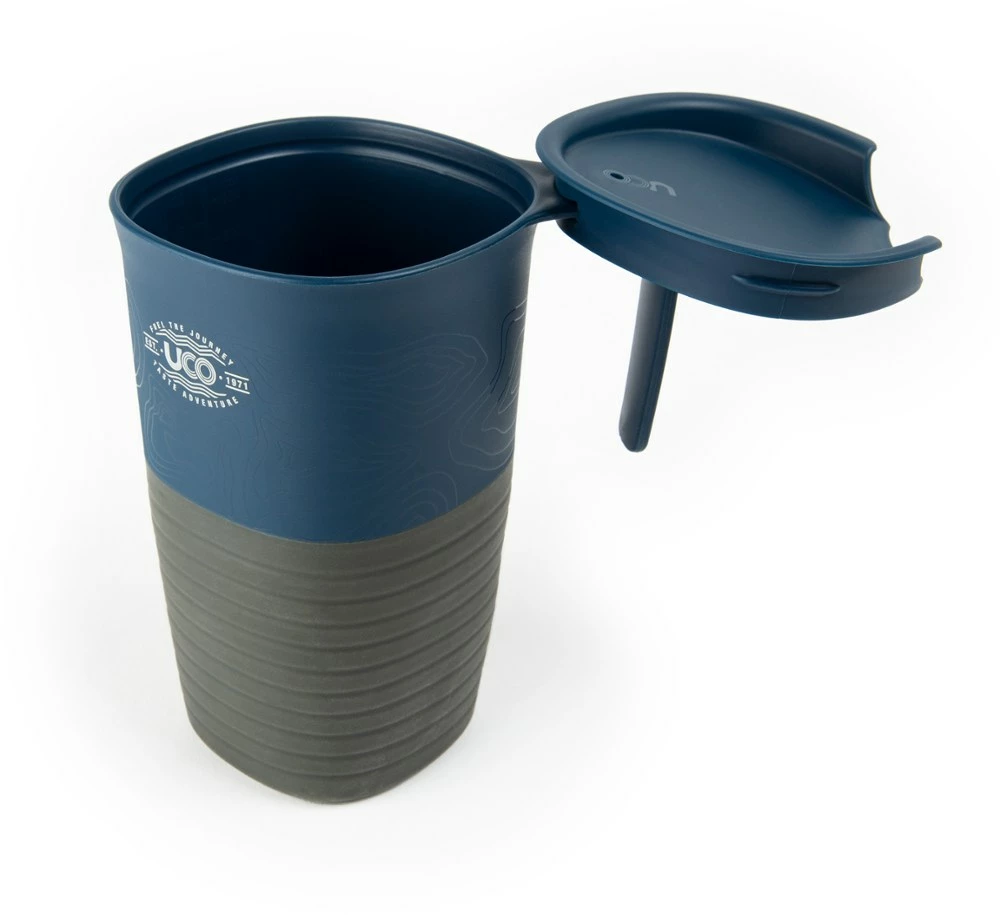 UCO ECO Collapsible Camp Cup - Ocean Blue 4 UCO ECO Collapsible Camp Cup - Ocean Blue - Image 2
