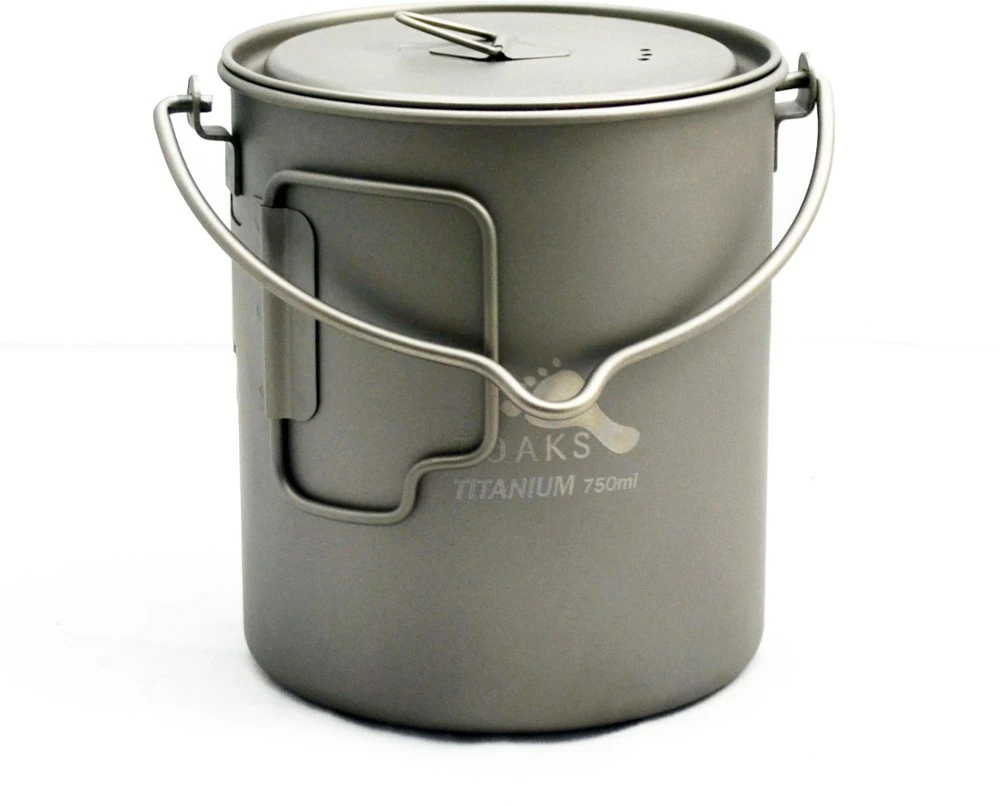 TOAKS Titanium 750ml Pot with Bail Handle 5 TOAKS Titanium 750ml Pot with Bail Handle - Image 3