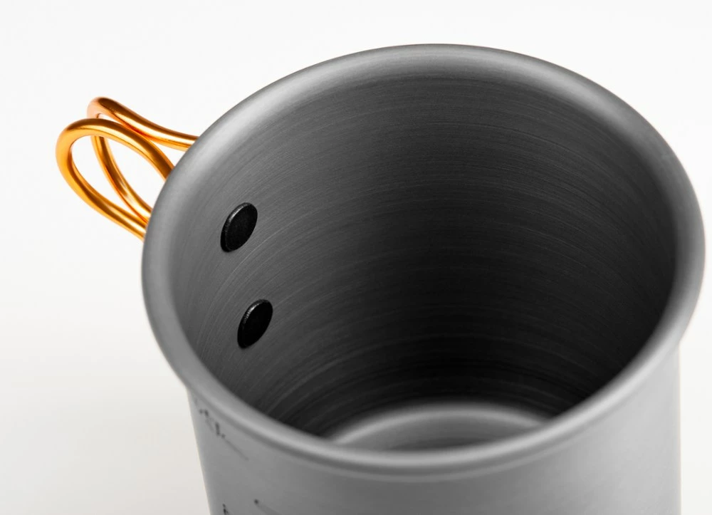 GSI Outdoors Halulite Aluminum Cup - 14 fl. oz. - Black 8 GSI Outdoors Halulite Aluminum Cup - 14 fl. oz. - Black - Image 6