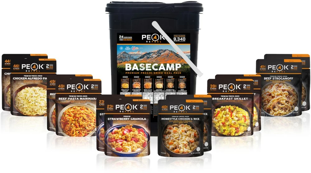 PEAK REFUEL Basecamp Bucket 2.0 - 24 Servings 3 PEAK REFUEL Basecamp Bucket 2.0 - 24 Servings