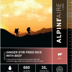 AlpineAire Foods Ginger Stir Fried Rice with Beef - 1 Serving - None