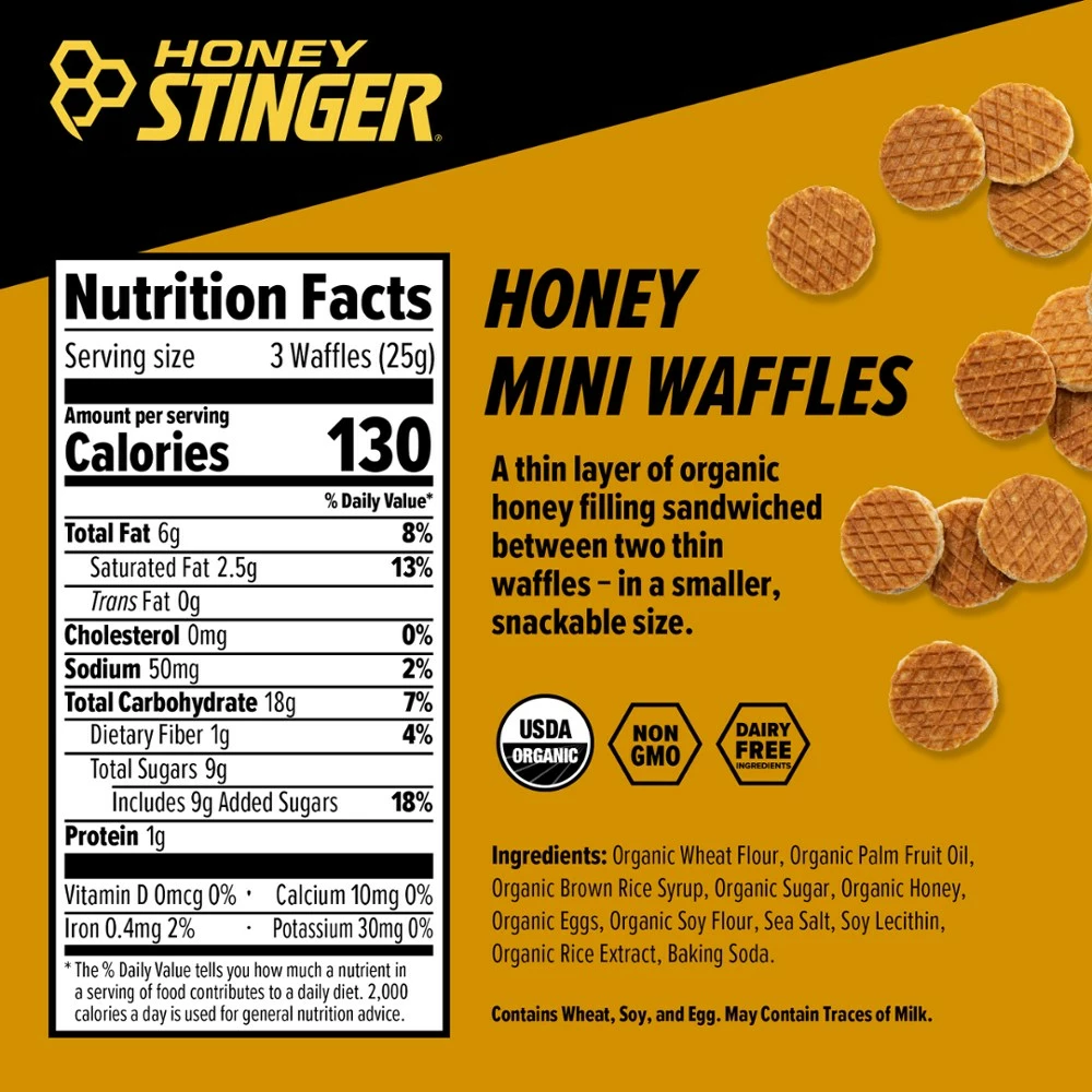 Honey Stinger Mini Waffles 5 Honey Stinger Mini Waffles - Image 3