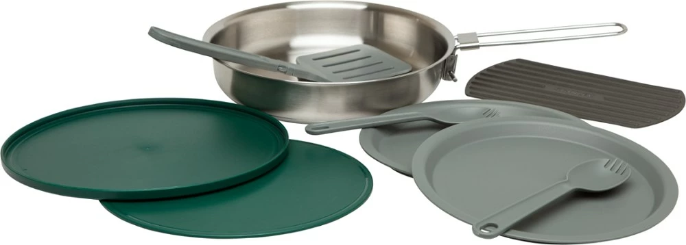 Stanley Adventure Series Prep+Eat 9-Piece Frying Pan Set 3 Stanley Adventure Series Prep+Eat 9-Piece Frying Pan Set