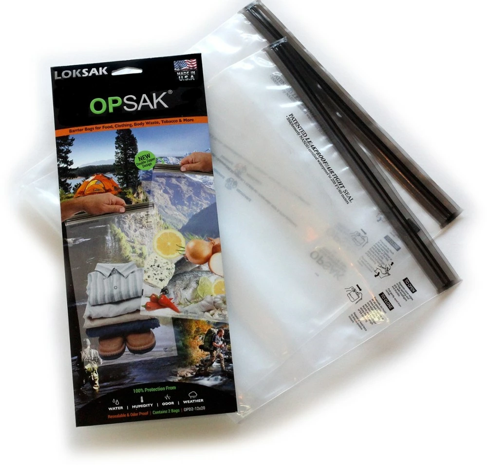 LOKSAK OPSAK Odor-Proof Barrier Bags - 12" x 20" - Package of 2 3 LOKSAK OPSAK Odor-Proof Barrier Bags - 12" x 20" - Package of 2