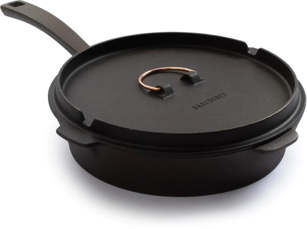Barebones 10" All-In-One Cast-Iron Skillet - None 3 Barebones 10" All-In-One Cast-Iron Skillet - None