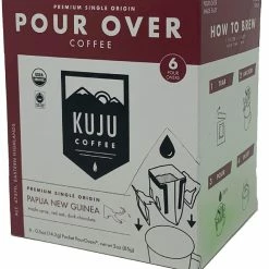 Kuju Coffee Single Origin Single-Serve Pour Over Coffee - Package of 6