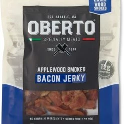 Oberto All Natural Bacon Jerky - Applewood Smoked