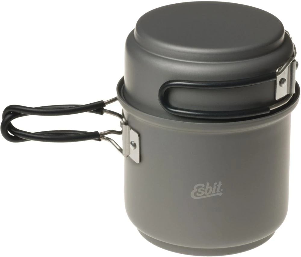 Esbit Alcohol Stove and Trekking Cookset - Gray 4 Esbit Alcohol Stove and Trekking Cookset - Gray - Image 2