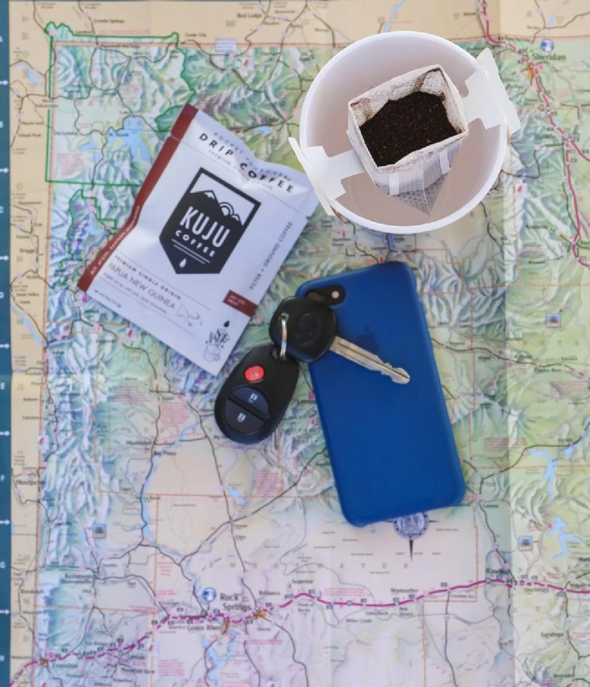 Kuju Coffee Single Origin Single-Serve Pour Over Coffee - Package of 6 7 Kuju Coffee Single Origin Single-Serve Pour Over Coffee - Package of 6 - Image 5