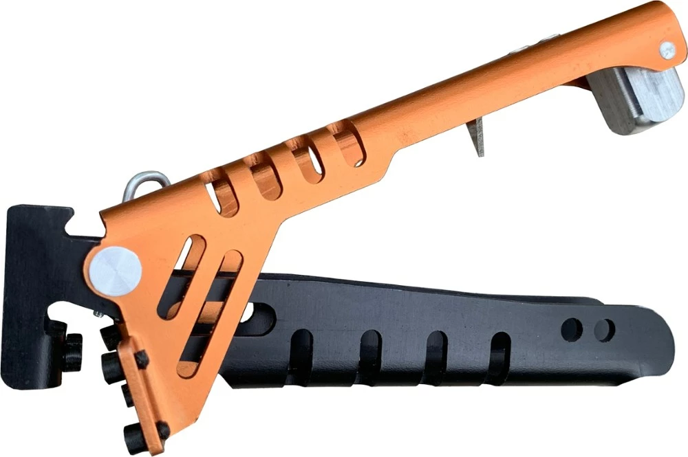 outdoor element Handled Pot Gripper and Fuel Canister Recycle Tool - Orange/Black 3 outdoor element Handled Pot Gripper and Fuel Canister Recycle Tool - Orange/Black