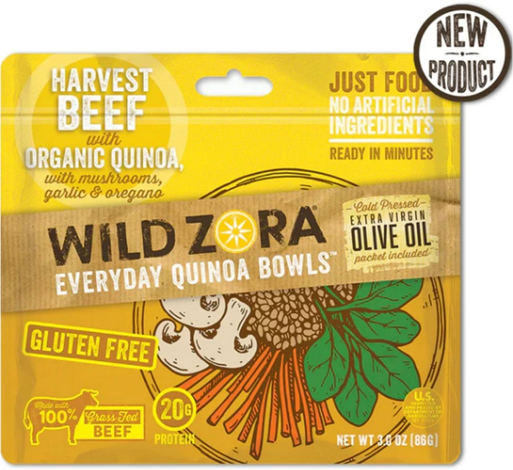 Wild Zora Harvest Beef Quinoa Bowl - 1 Serving - None 3 Wild Zora Harvest Beef Quinoa Bowl - 1 Serving - None