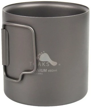 TOAKS Titanium Double Wall 450ml Cup 3 TOAKS Titanium Double Wall 450ml Cup