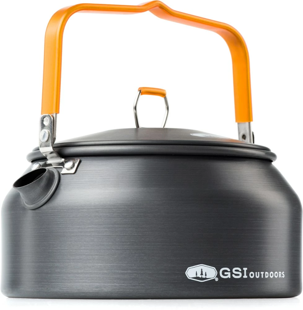 GSI Outdoors Halulite 1 Qt. Tea Kettle - 1 Liter - None 3 GSI Outdoors Halulite 1 Qt. Tea Kettle - 1 Liter - None