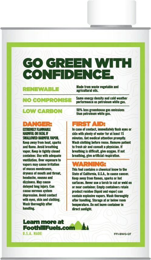 Foothill Fuels Bio-White Gas Fuel - None 4 Foothill Fuels Bio-White Gas Fuel - None - Image 2