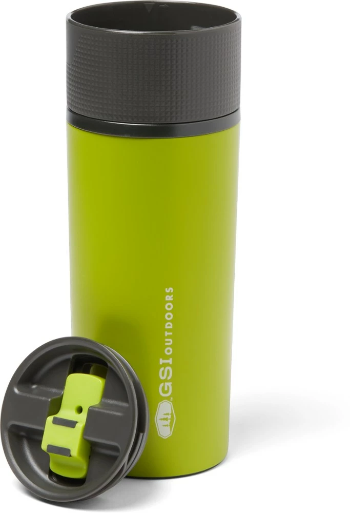 GSI Outdoors Glacier Commuter Mug - Green - 17 fl. oz. 5 GSI Outdoors Glacier Commuter Mug - Green - 17 fl. oz. - Image 3