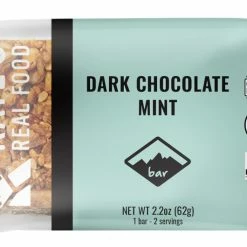 Kate's Real Food Dark Chocolate Mint Bar - 2.2 oz - Peppermint Dark Choc Cacao