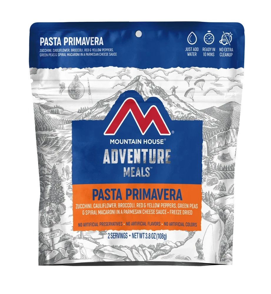 Mountain House Pasta Primavera - 2 Servings 3 Mountain House Pasta Primavera - 2 Servings
