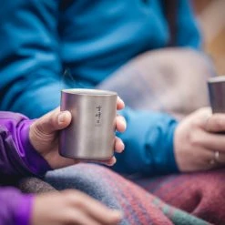 Snow Peak Ti-Double H200 Stacking Mug - None -Camp Kitchen Sales Store 8c54b4a2 9061 4f56 933d 8c6a9f737945