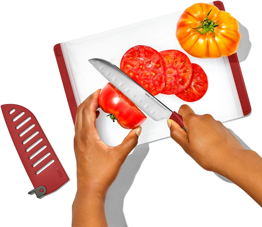 OXO Outdoor Santoku Knife with Locking Sheath 9 OXO Outdoor Santoku Knife with Locking Sheath - Image 7