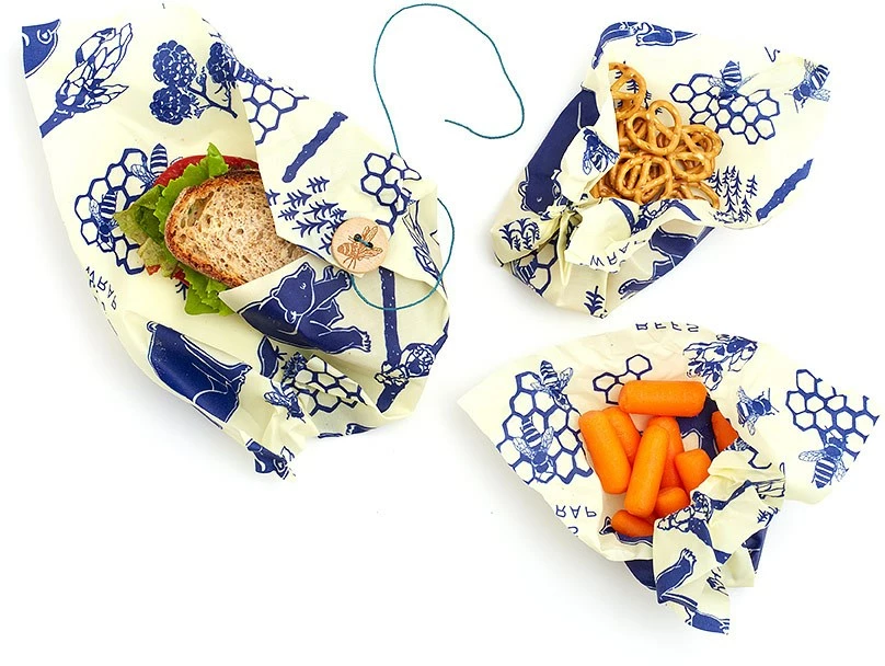 Bee's Wrap Lunch Pack - Bees and Bears Print - None 5 Bee's Wrap Lunch Pack - Bees and Bears Print - None - Image 3