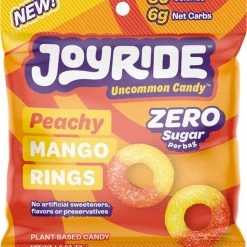 JOYRIDE Zero Sugar Peachy Mango Rings - Assorted