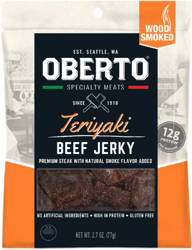 Oberto All Natural Beef Jerky - 2.7 oz. 4 Oberto All Natural Beef Jerky - 2.7 oz. - Image 2
