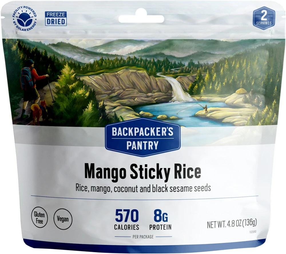 Backpacker's Pantry Mango Sticky Rice - 2 Servings - None 3 Backpacker's Pantry Mango Sticky Rice - 2 Servings - None