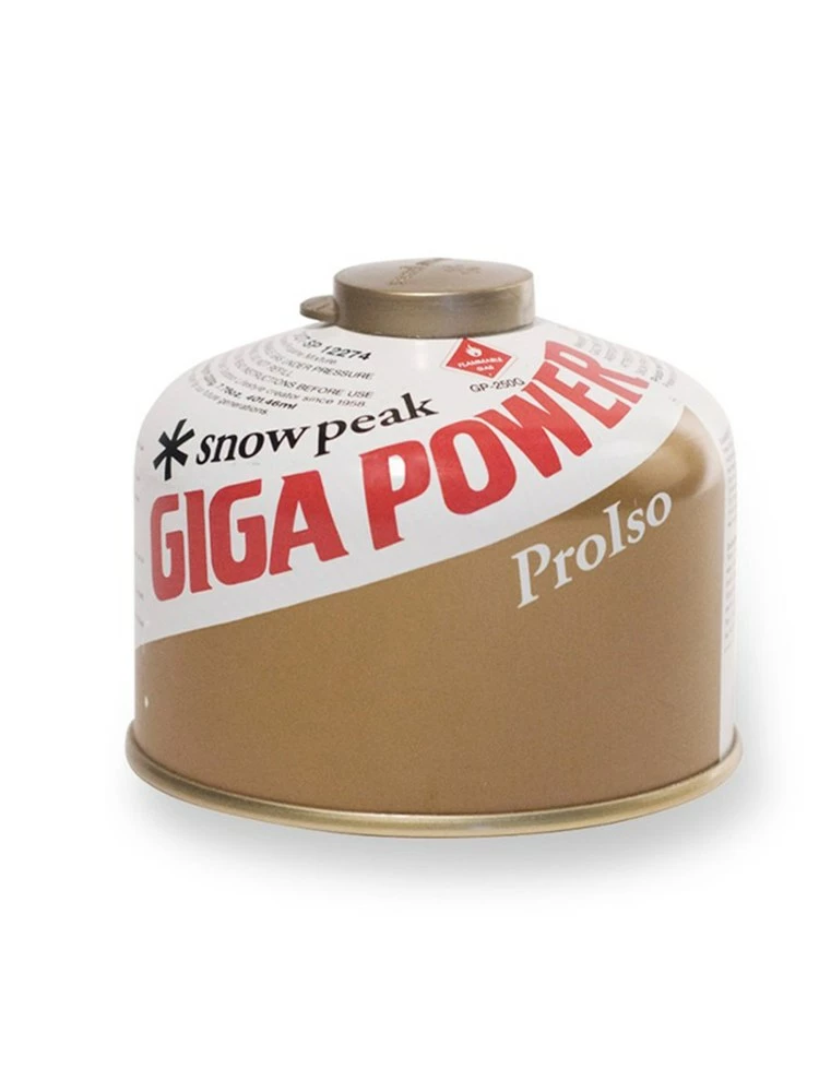 Snow Peak GigaPower 250 Gold Fuel Canister - 220g 3 Snow Peak GigaPower 250 Gold Fuel Canister - 220g
