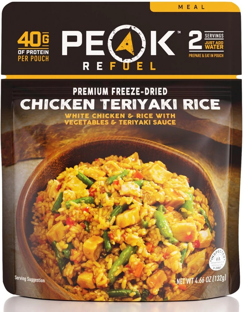 PEAK REFUEL Chicken Teriyaki Rice - 2 Servings 3 PEAK REFUEL Chicken Teriyaki Rice - 2 Servings
