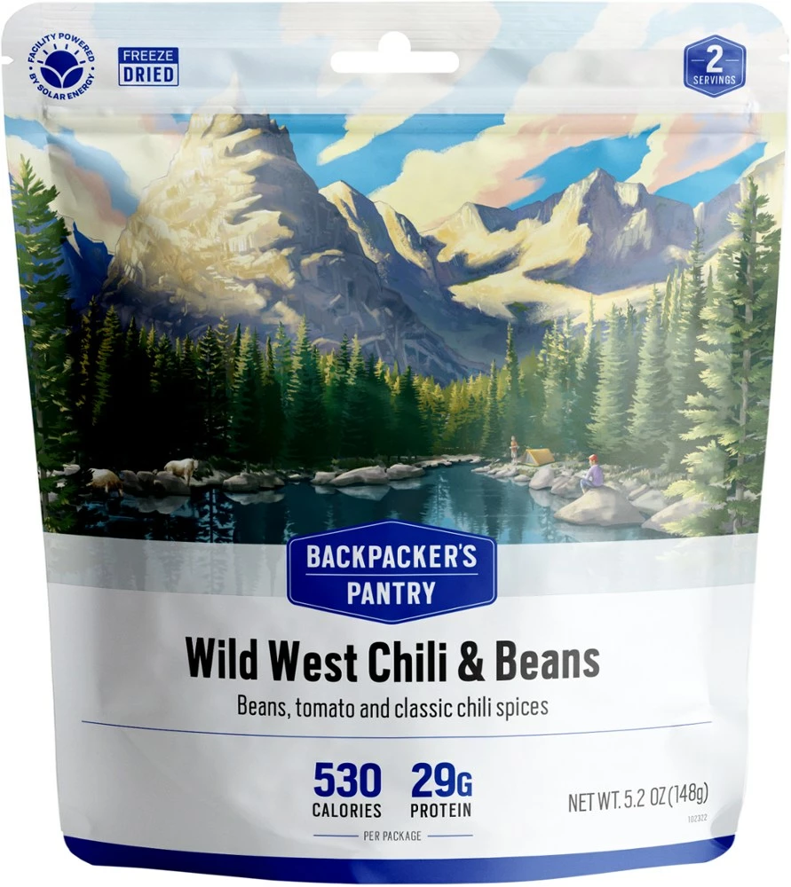 Backpacker's Pantry Wild West Chili & Beans - 2 Servings - None 3 Backpacker's Pantry Wild West Chili & Beans - 2 Servings - None