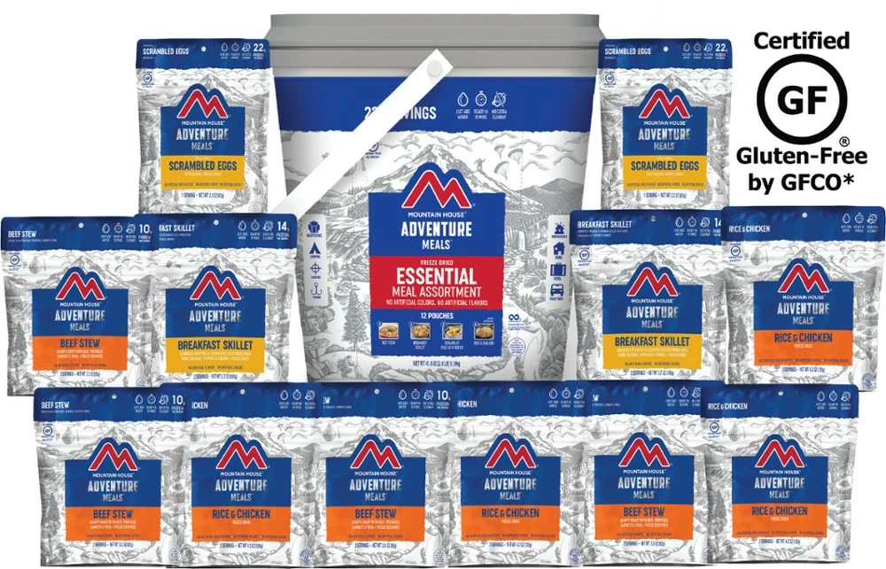 Mountain House Essential Meal Assortment Bucket - None 5 Mountain House Essential Meal Assortment Bucket - None - Image 3