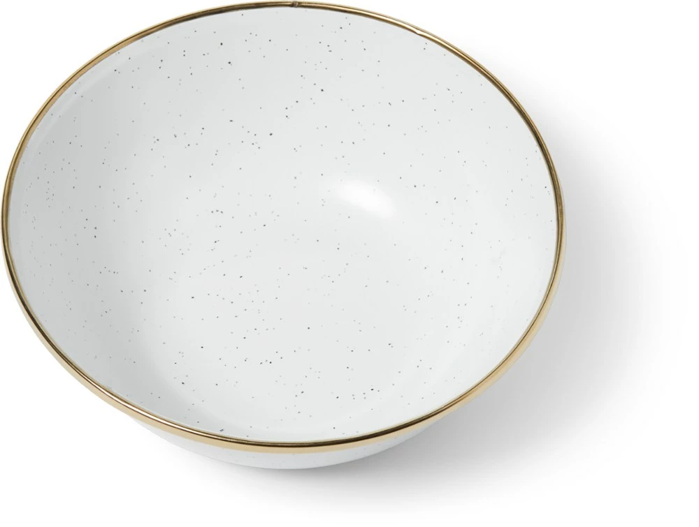 Barebones Enamelware Bowls - Package of 2 - Eggshell 5 Barebones Enamelware Bowls - Package of 2 - Eggshell - Image 3