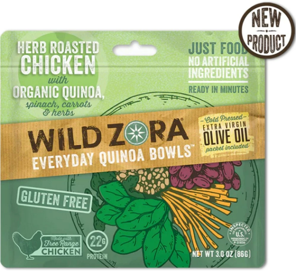 Wild Zora Herb Roasted Chicken Quinoa Bowl - 1 Serving - None 3 Wild Zora Herb Roasted Chicken Quinoa Bowl - 1 Serving - None
