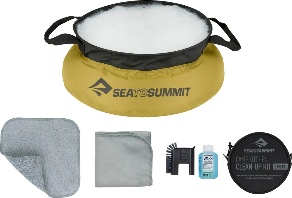 Sea to Summit Camp Kitchen Clean-Up Kit - None 3 Sea to Summit Camp Kitchen Clean-Up Kit - None