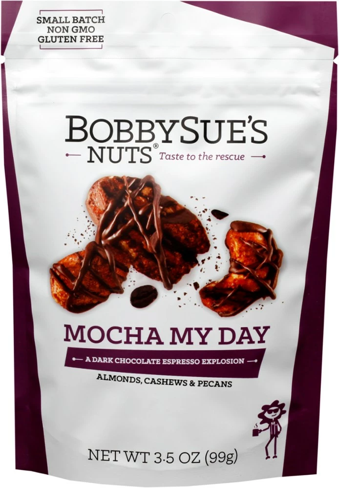 BobbySue's Nuts Mixed Nuts Pouch - 3.5 oz. 4 BobbySue's Nuts Mixed Nuts Pouch - 3.5 oz. - Image 2