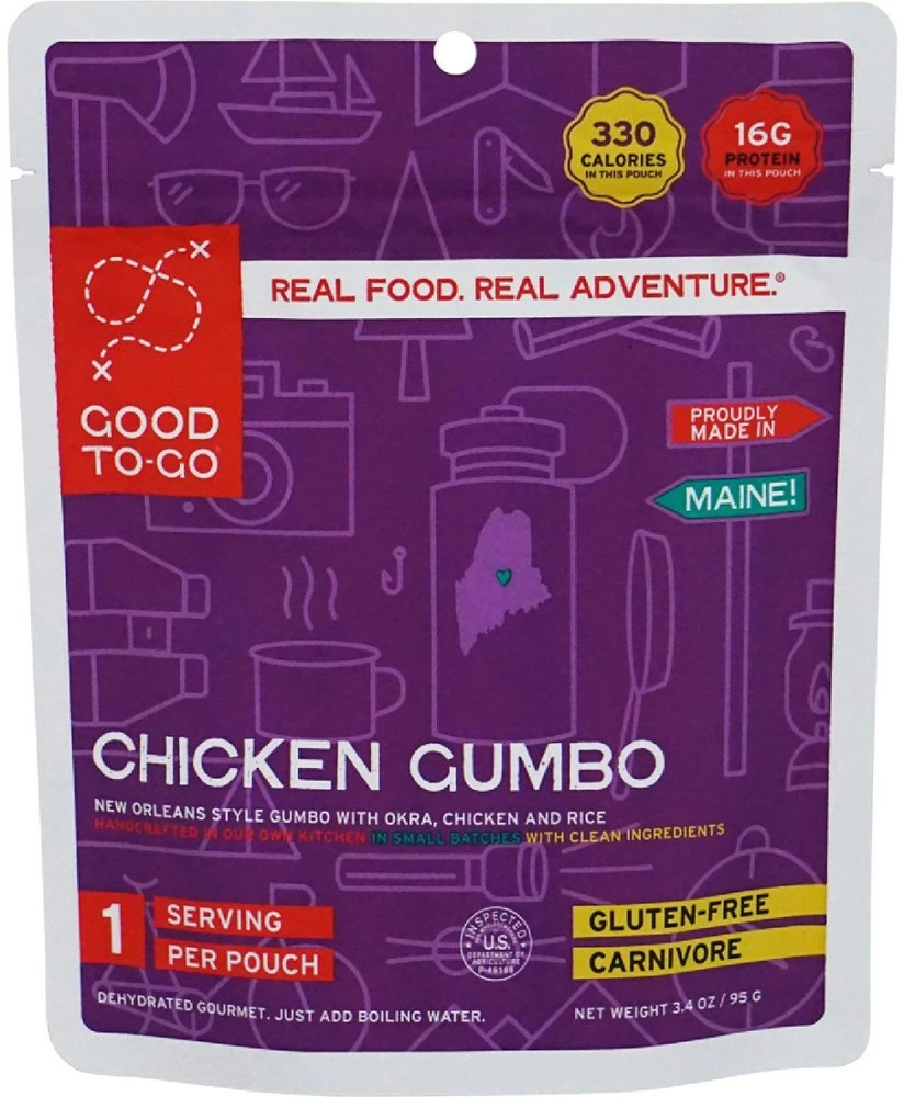 GOOD TO-GO Chicken Gumbo - Single Serving - None 3 GOOD TO-GO Chicken Gumbo - Single Serving - None