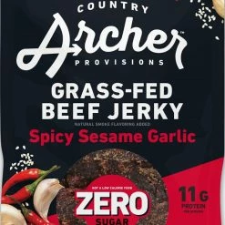 Country Archer Jerky Co. Zero Sugar Grass-Fed Beef Jerky - 2 oz. 7 Country Archer Jerky Co. Zero Sugar Grass-Fed Beef Jerky - 2 oz. -Camp Kitchen Sales Store c73bc502 bea0 48cb 805b 1e4dc85b417c