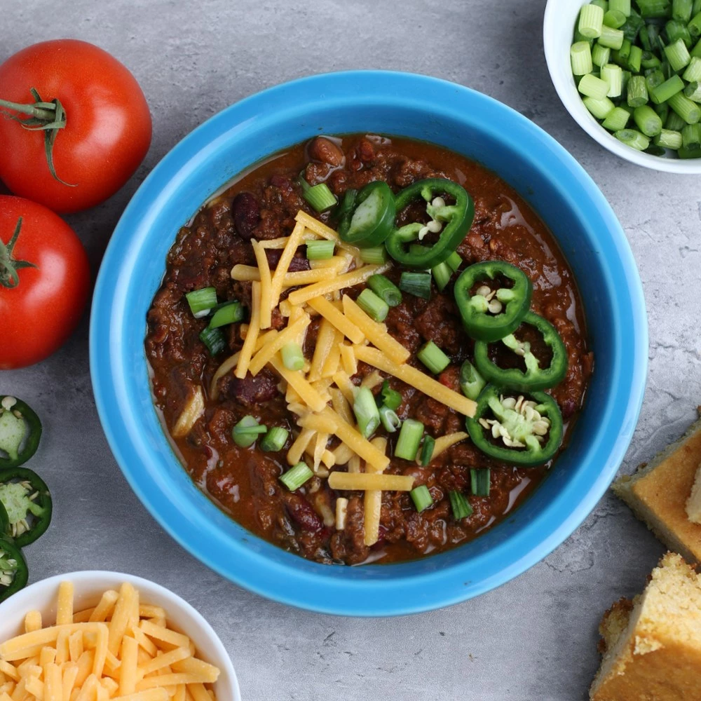 Heather's Choice Grass-Fed Bison Chili - 1 Serving - None 5 Heather's Choice Grass-Fed Bison Chili - 1 Serving - None - Image 3