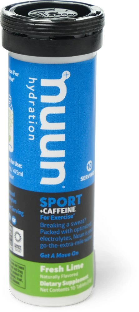 NUUN Sport + Caffeine Hydration Tablets - 10 Servings 3 NUUN Sport + Caffeine Hydration Tablets - 10 Servings