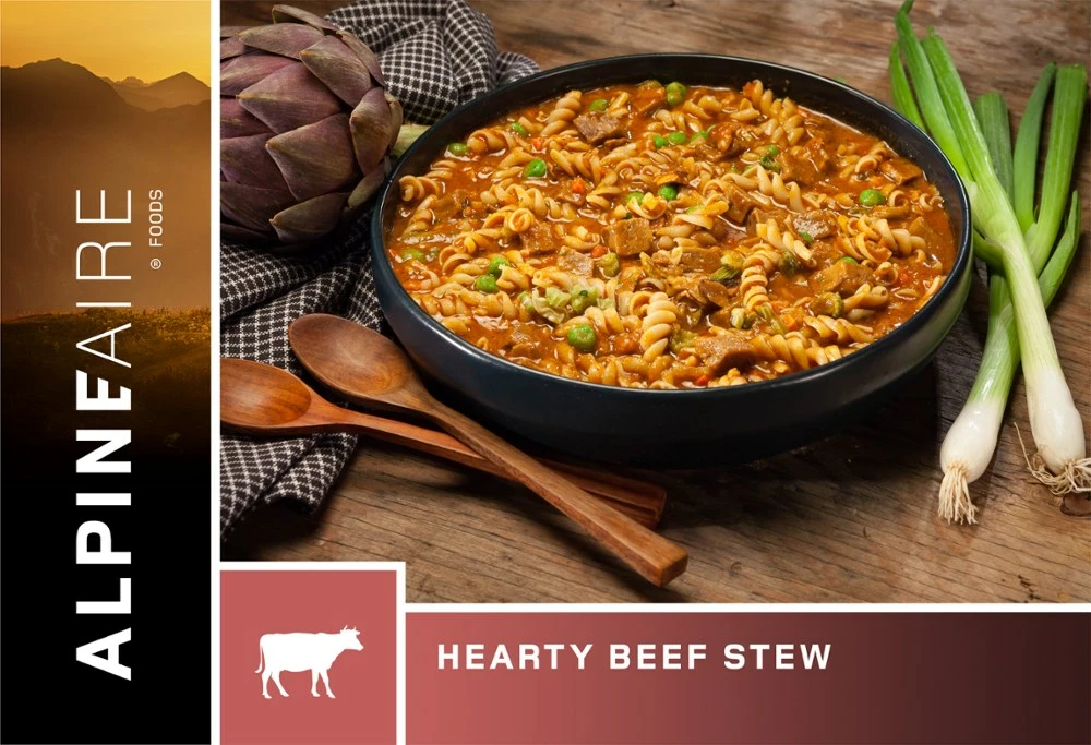 AlpineAire Foods Hearty Beef Stew - 1 Serving - None 4 AlpineAire Foods Hearty Beef Stew - 1 Serving - None - Image 2