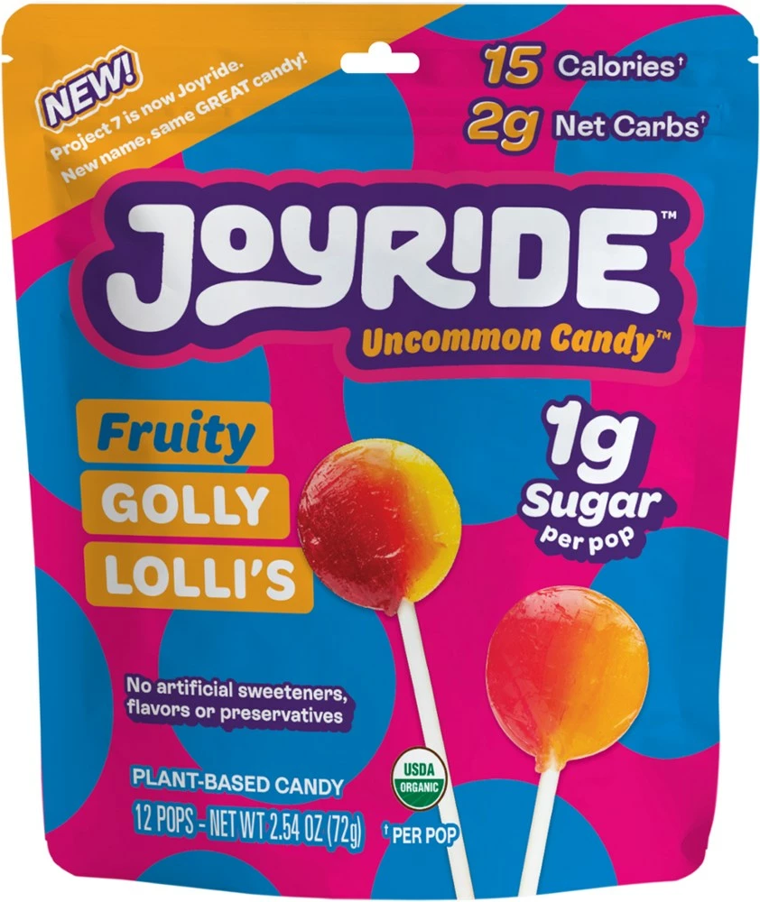 JOYRIDE Golly Lolli's - 12 Count - Assorted 3 JOYRIDE Golly Lolli's - 12 Count - Assorted