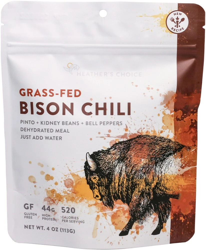 Heather's Choice Grass-Fed Bison Chili - 1 Serving - None 3 Heather's Choice Grass-Fed Bison Chili - 1 Serving - None