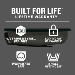 Stanley Adventure Series Prep+Eat 9-Piece Frying Pan Set 21 Stanley Adventure Series Prep+Eat 9-Piece Frying Pan Set -Camp Kitchen Sales Store d8e1989c 775c 4063 a4a3 104197855718