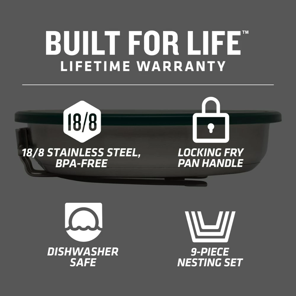 Stanley Adventure Series Prep+Eat 9-Piece Frying Pan Set 9 Stanley Adventure Series Prep+Eat 9-Piece Frying Pan Set - Image 7