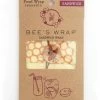 Bee's Wrap Sandwich Wrap - Honeycomb Print - None -Camp Kitchen Sales Store d8f2d6cb 7016 4a53 81f7 3a84d3b5b45b