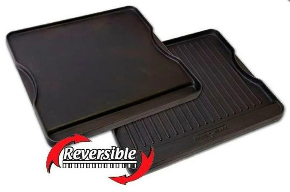 Camp Chef Reversible Cast Iron Grill / Griddle - Black 3 Camp Chef Reversible Cast Iron Grill / Griddle - Black